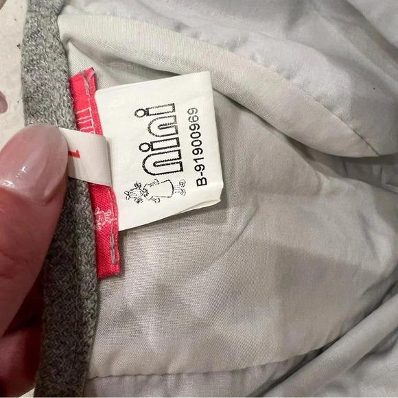 Baby Bonnet with Lavender RicRac - Picture 6 of 10